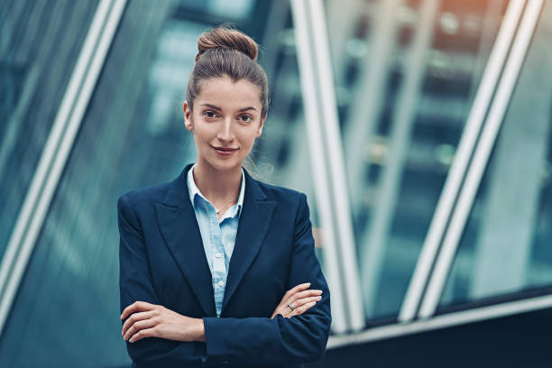 istock Modern female business leader 1160639977