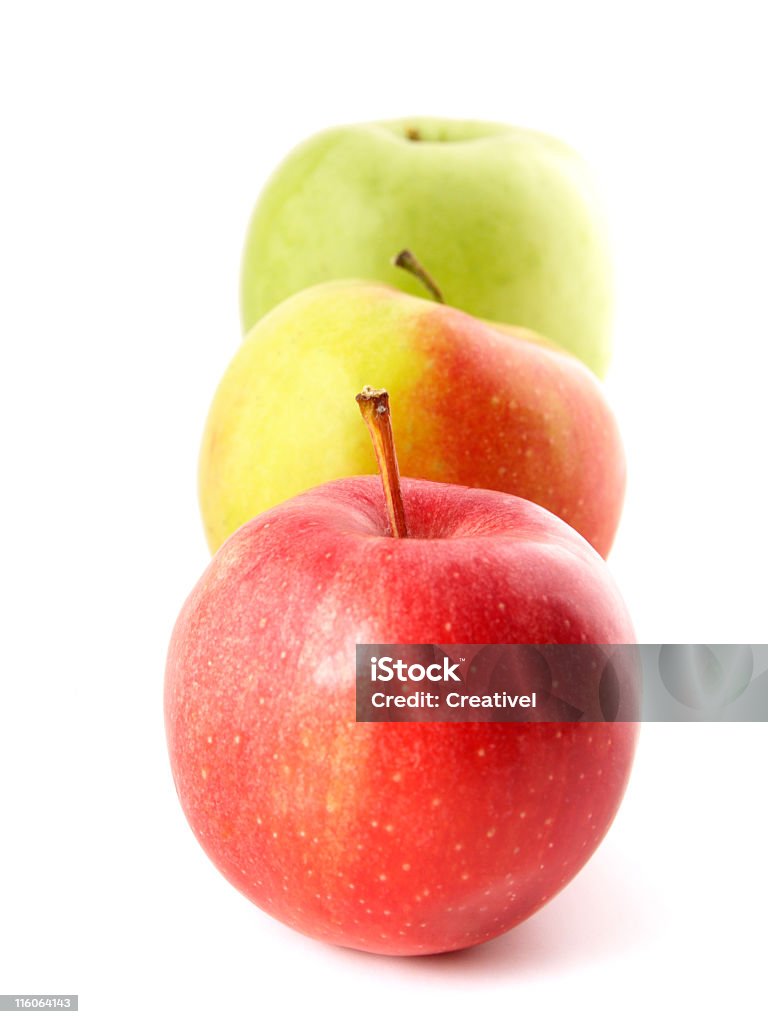 Drei Äpfel - Lizenzfrei Apfel Stock-Foto