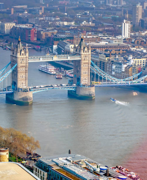 istock Tower Bridge and the River Thames in London, UK 1160643085