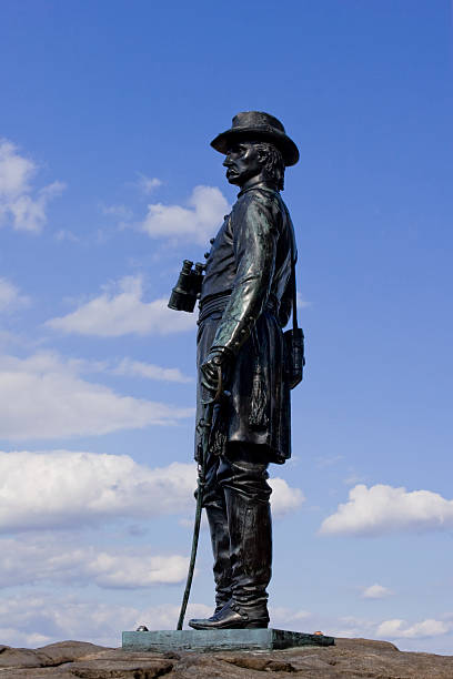 istock Statue of General Warren on Little Round Top 116064452