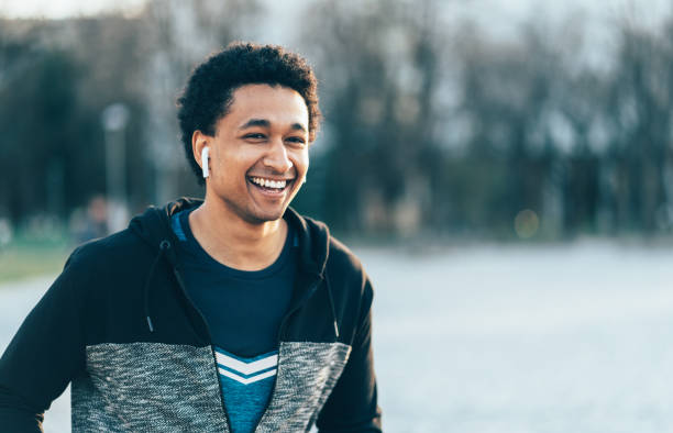 istock Happy Afro-american athlete 1160645429