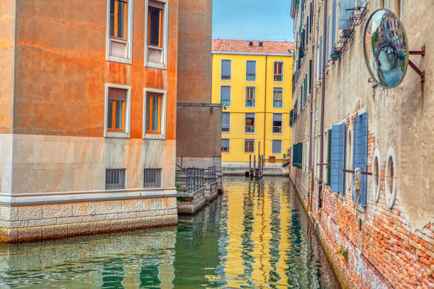 architecture and water canal in Venice
