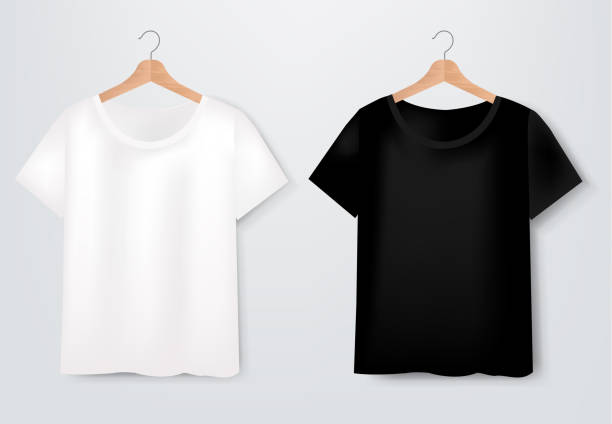 istock Views Of T-shirt Set On Grey Background 1160648479