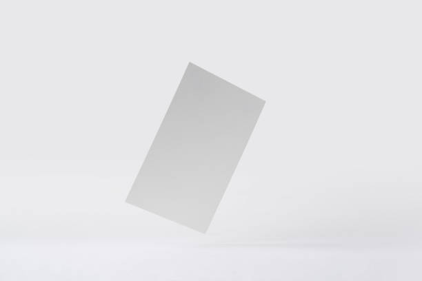 istock front view of white business card on white 1160658131