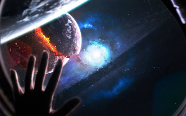 istock Supernova star explosion. Black hole. Wormhole. Science fiction art. Elements of this image furnished by NASA 1160659504