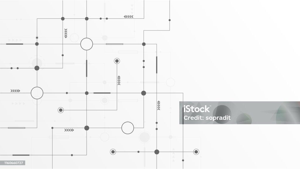 Connecting Line Graphics Abstract Geometric Connect Lines And Dotssimple Technology Graphic ...