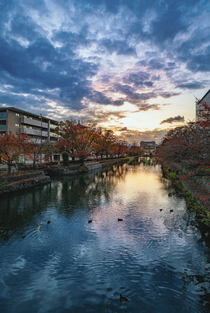 istock Lake Biwa canal 1160664453