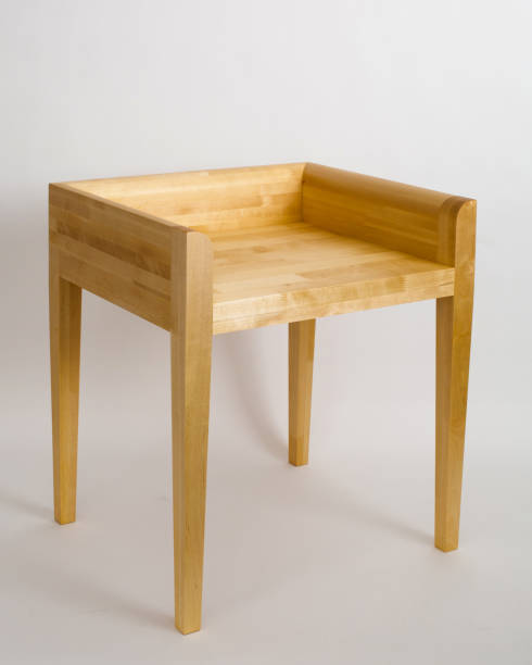 istock a three-dimensional form of a unique wooden chair. 1160671881