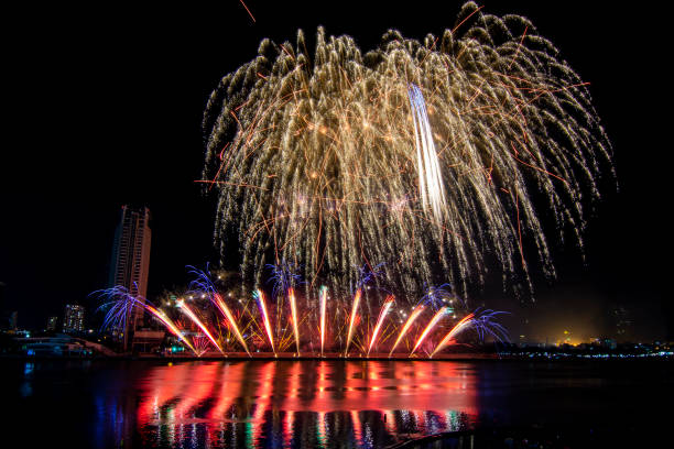 istock Da Nang International Fireworks Festival which is held for every year. 1160674200