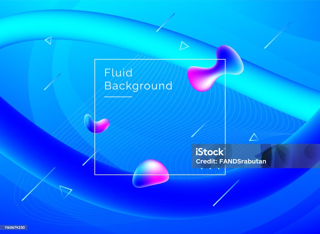 Flow Shape For Design Creative Design 3d Flow Shape Stock Illustration - Download Image Now ...