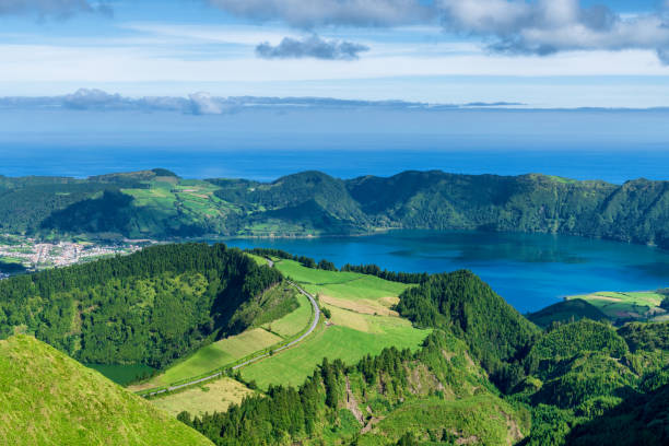 istock Sete Cidades lake in The Azores 1160679099
