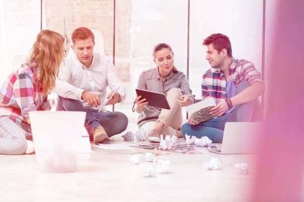 istock Creative business people in office 1160688683