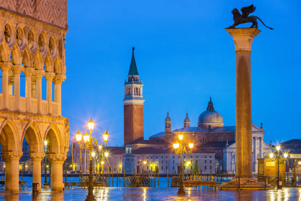 istock Piazza San Marco at night, Venice 1160690647