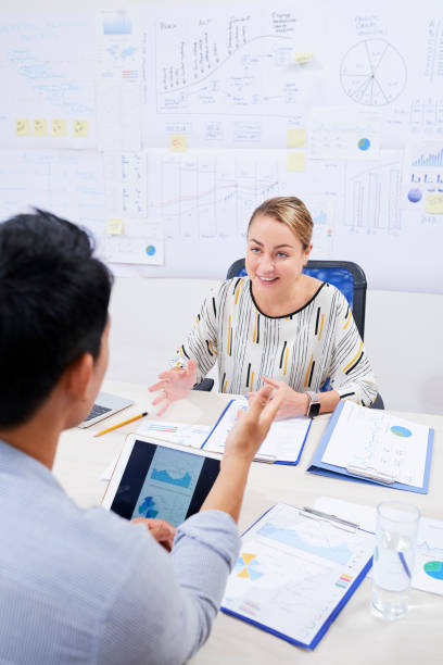 istock Business people discussing ideas 1160693756