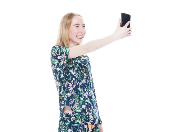 istock Attractive female in pajamas - 1160694104