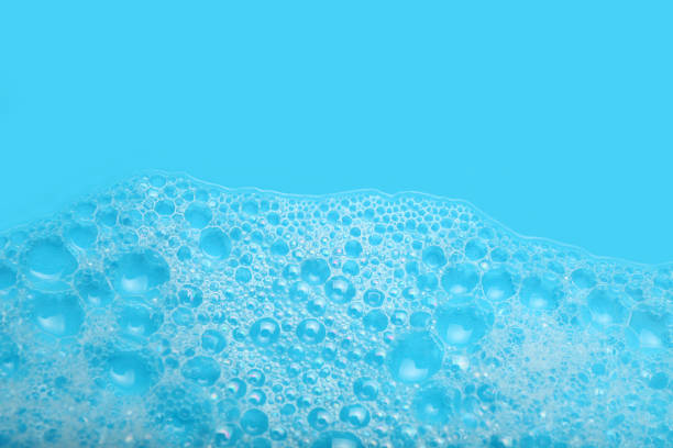 洗剤の背景石鹸(泡)と泡。ハウスクリーニングコンセプト - water softener ストックフォトと画像