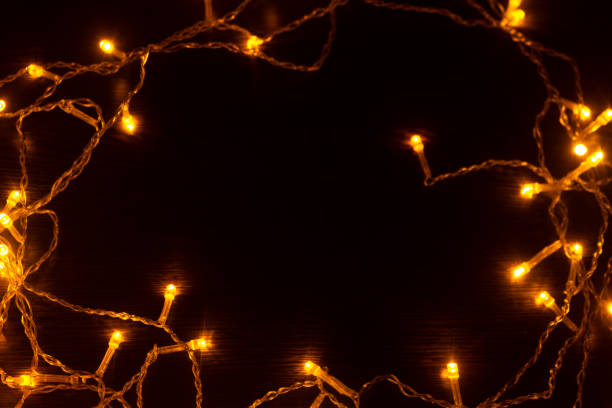 istock winter decor with candles and garland 1160697612