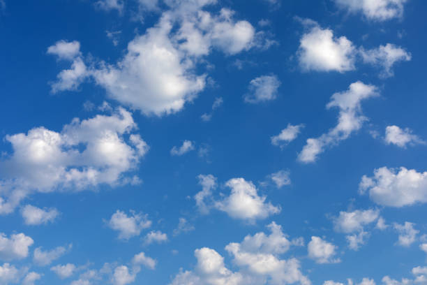 istock Blue sky full of clouds 1160700288