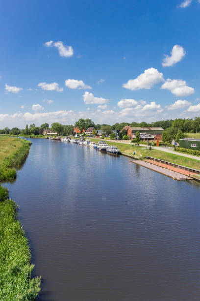 istock Canal between Echten and Hoogeveen cities in Drenthe 1160701155