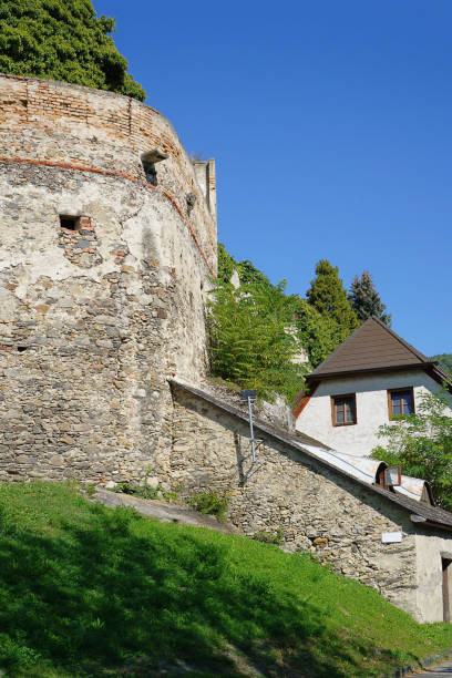 istock Old buildings in Durnstein, Austria 1160703581