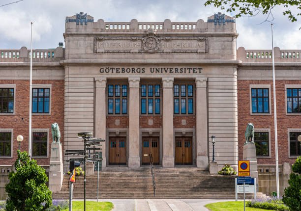Gothenburg , Sweden - June 25 2010: Main campus of Gothenburg University.