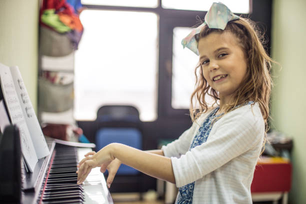 istock She's a pianist in the making. 1160713492
