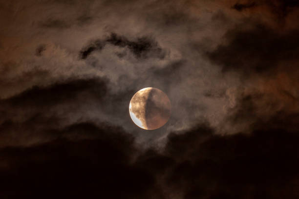Moon eclipse Moon eclipse lunar eclipse stock pictures, royalty-free photos & images
