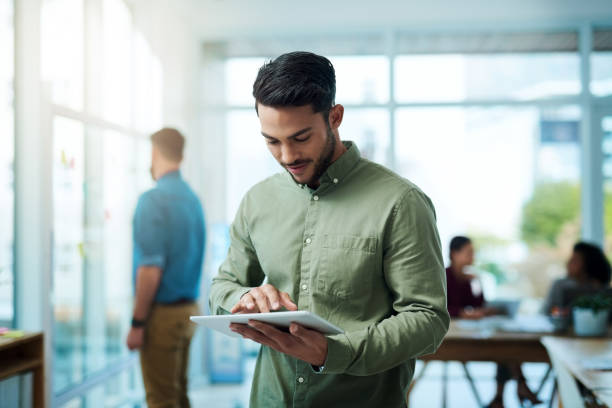 istock Technology pairs well with his ambitious dreams 1160730373