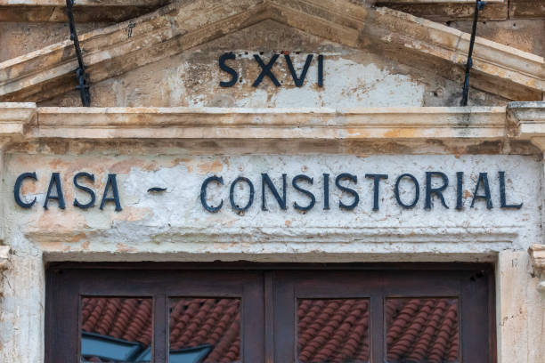 Spanish City Hall Town Hall sign s. XVI.