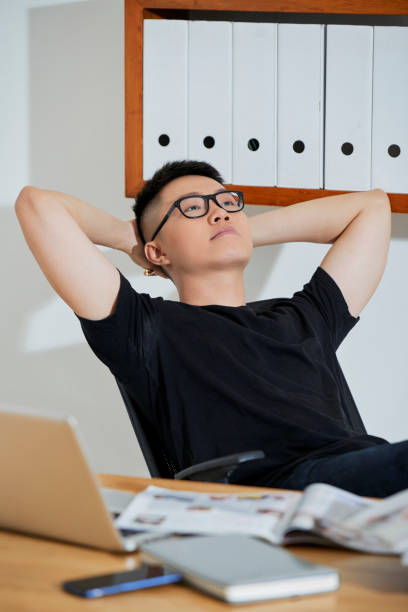 istock Businessman thinking about new ideas 1160736631