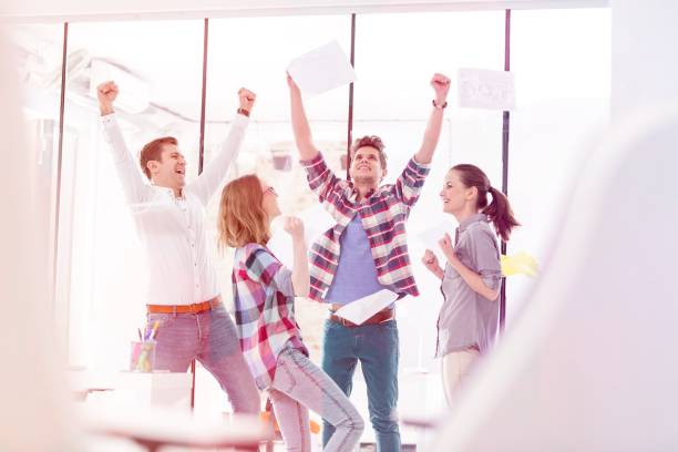istock Creative business people in office 1160744406