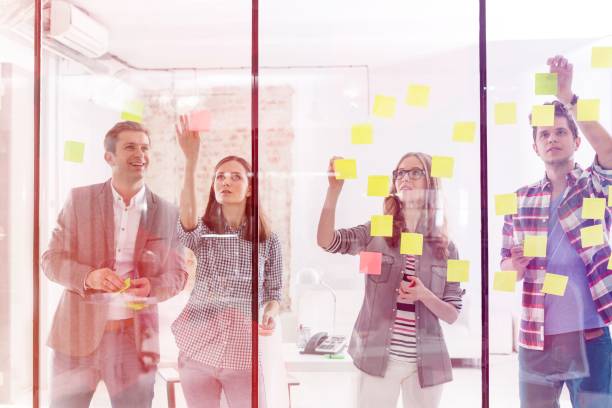 istock Creative business people in office 1160744505