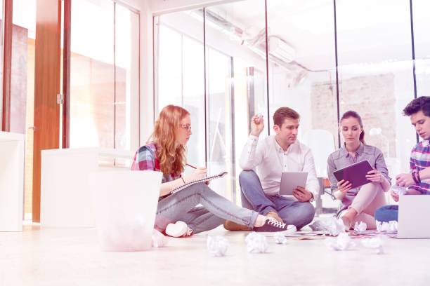 istock Creative business people in office 1160744586