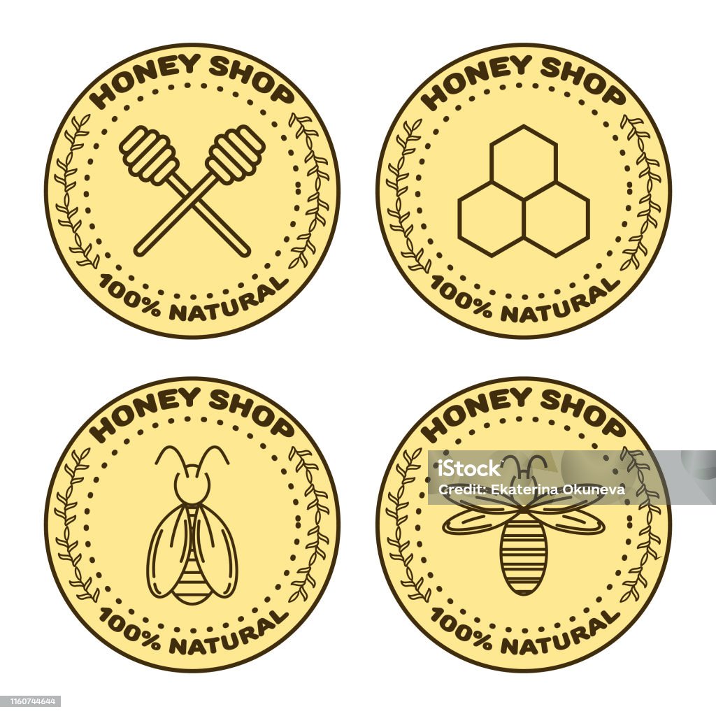Design Label Propolis Honey Logo Design Propolis Label For Food Packaging Textile Polygraphy ...
