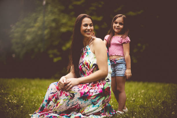 istock She loves being out and about with Mom. 1160746305