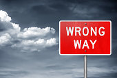 Wrong Way - traffic sign information