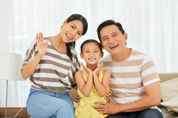 istock Happy Asian family 1160754610