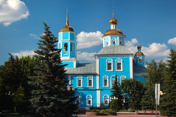 istock Smolensky Cathedral in Belgorod, Russia 1160754925