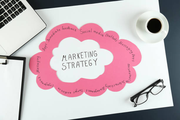 istock Strategic markrting planning. Workspace of a professional. 1160756195