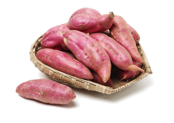 istock sweet potatoes on the white background 1160756764