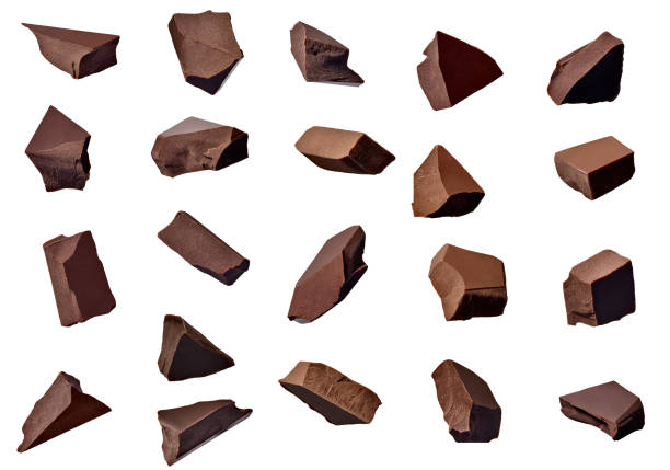 istock chocolate piece sweet food dessert falling 1160763142