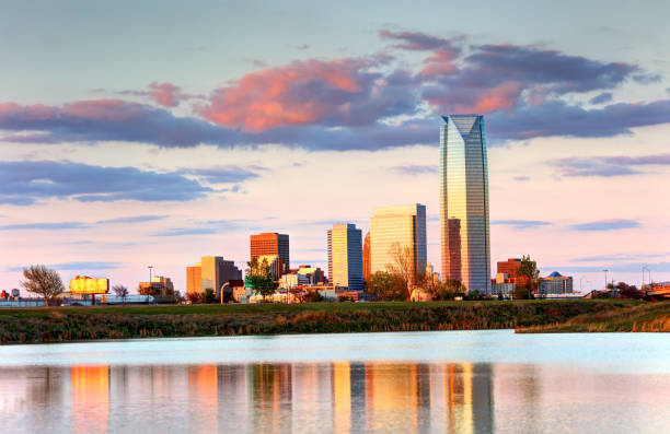 istock Oklahoma City along the Oklahoma River 1160767237