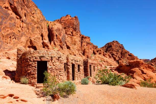 Valley of Fire State Park is a public recreation and nature preservation located 50 miles northeast of Las Vegas
