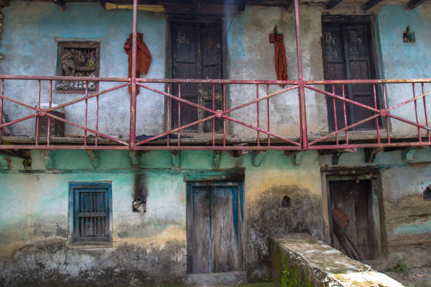 istock Stone houses in Indian village 1160772352
