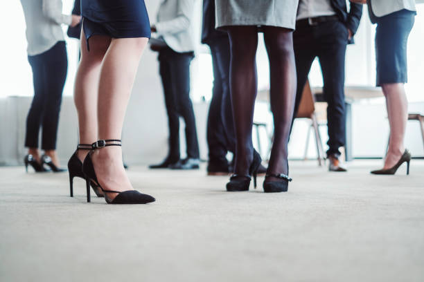 istock Unrecognizable standing business people 1160772486
