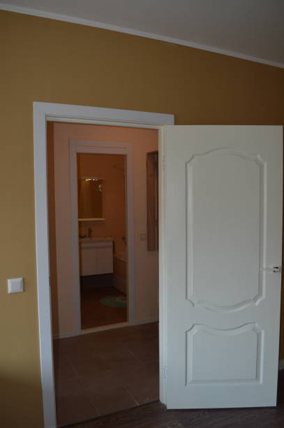 istock Apartment interior in a residential building 1160773390