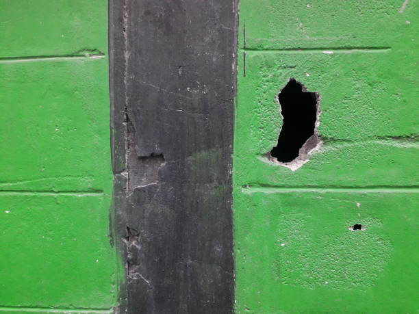 istock Green cement walls. 1160777142