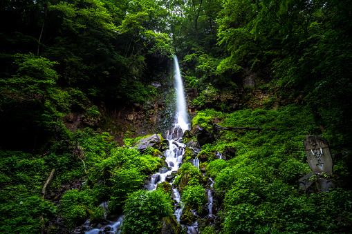 Falling Water - Flowing Water, Flowing Water, Japan, Karuizawa, Koshin'etsu Region