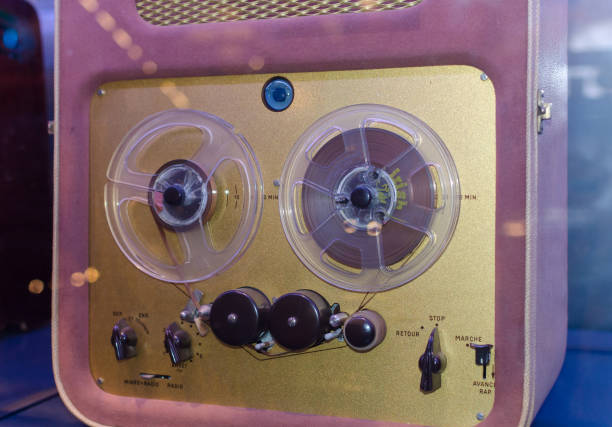 istock Retro reel player. Close up. 1160778115