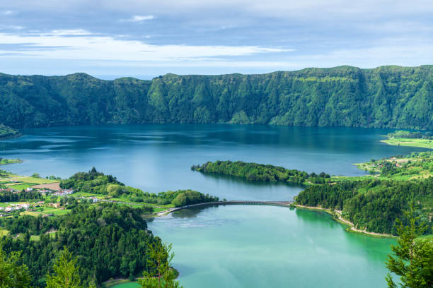 istock Sete Cidades lake in The Azores 1160783509